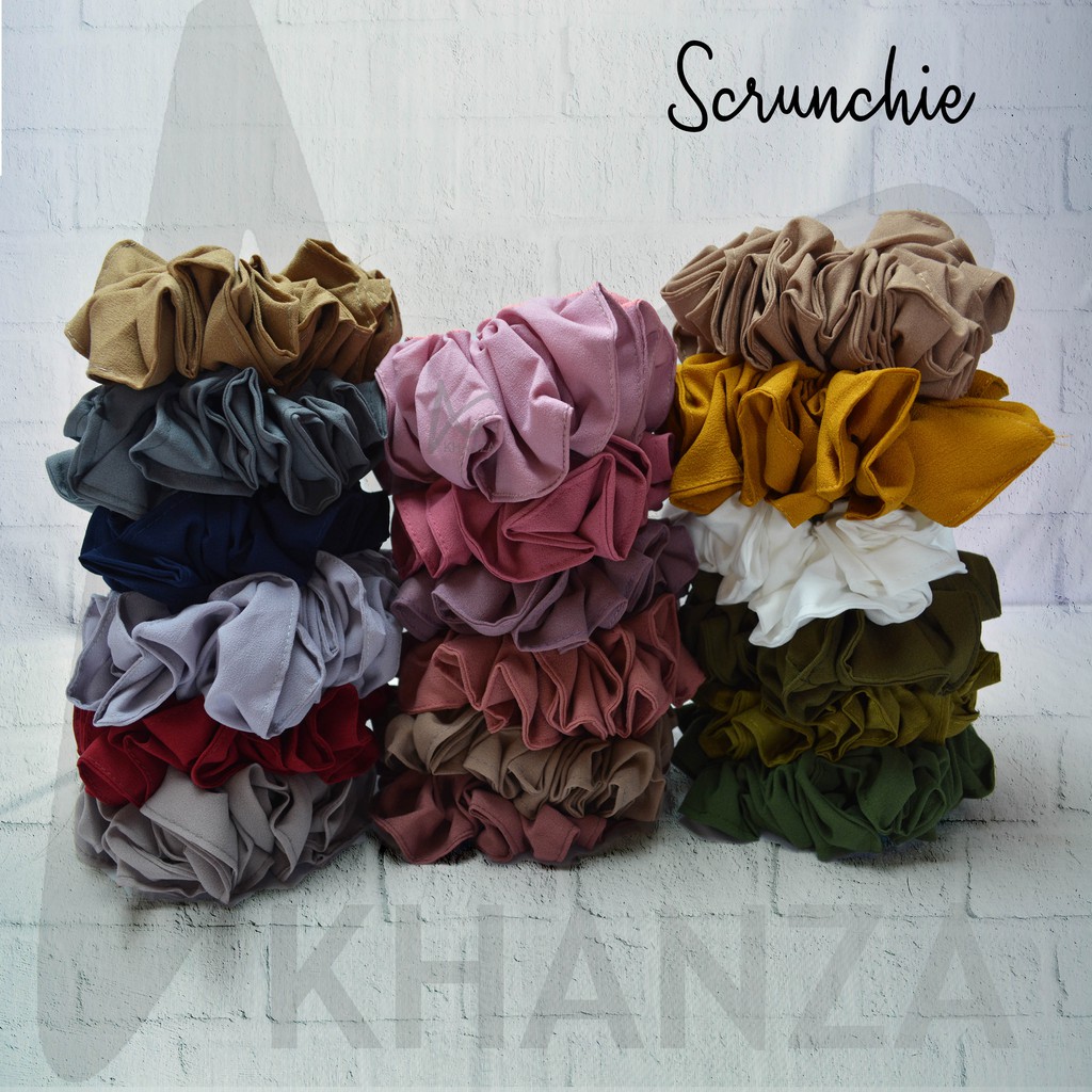 Scrunchie Kunciran Ikat Rambut Cepol Hijab