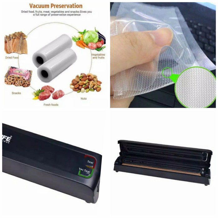 Food Vacuum Sealer Machine Idealife IL 600 IL600 mesin Vacum Makanan