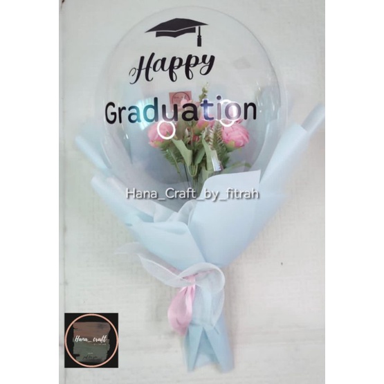 buket balon murah/buket balon Makassar/buket murah/kadowisuda/kadoultah/balontransparanflowerinbaloo
