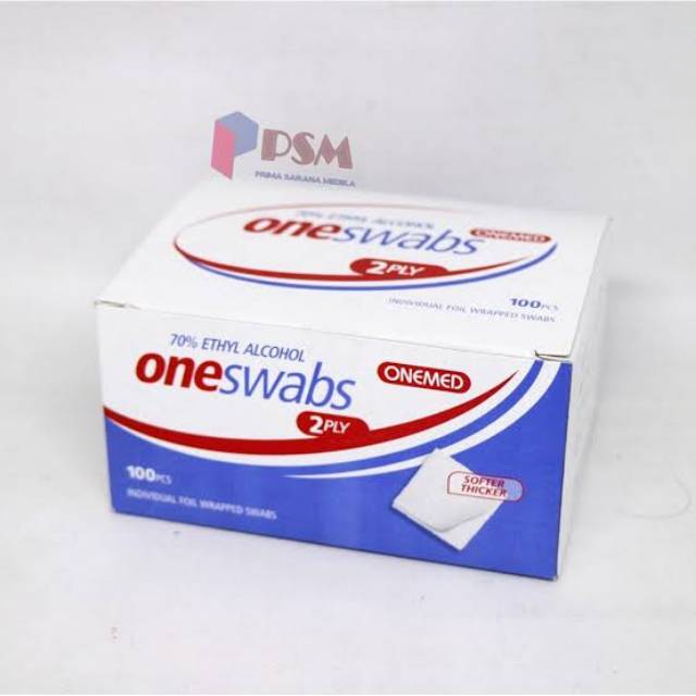 L1 Tissue Basah  Oneswabs Onemed isi 20