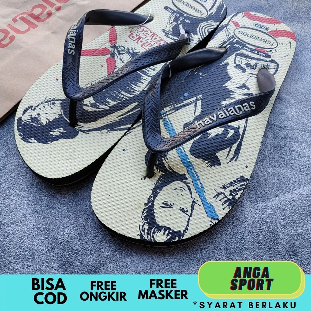 SANDAL JEPIT PRIA / SANDAL RUMAHAN COWOK / SENDAL SURFING CEWEK / SANDAL MOTIF STAR WARS