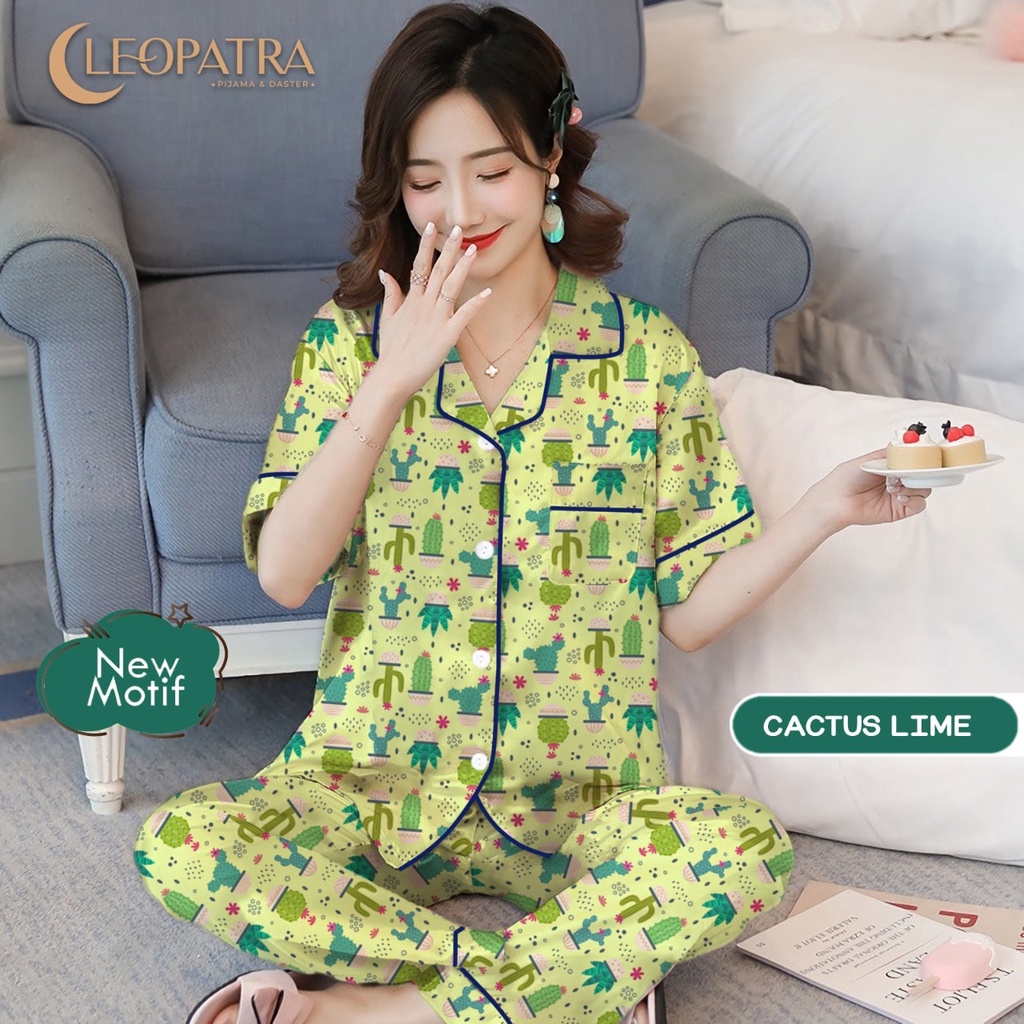 Piyama CP All size  / Baju Tidur Motif Dewasa Cleopatra