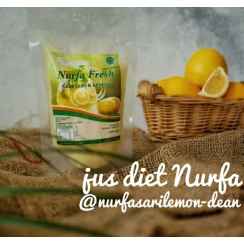 

Nurfa fresh sari lemon/jis diet 500ml