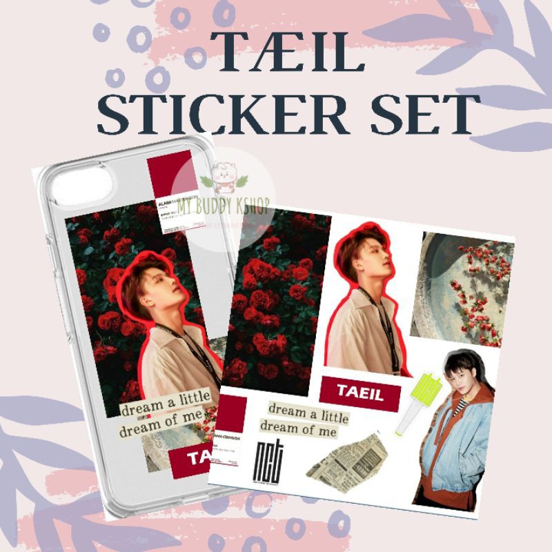 

DIY Sticker Case NCT Vintage #1