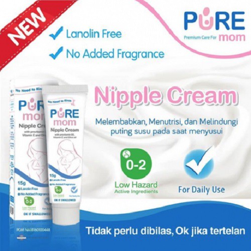 Pure Baby / Pure Mom Nipple Cream 15g