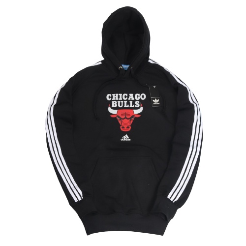 Jaket Sweater Hoodie ADDS X CHICAGO BULLS STRIPE – Black Edition Fashion Trendy Casual Pria Good Bra