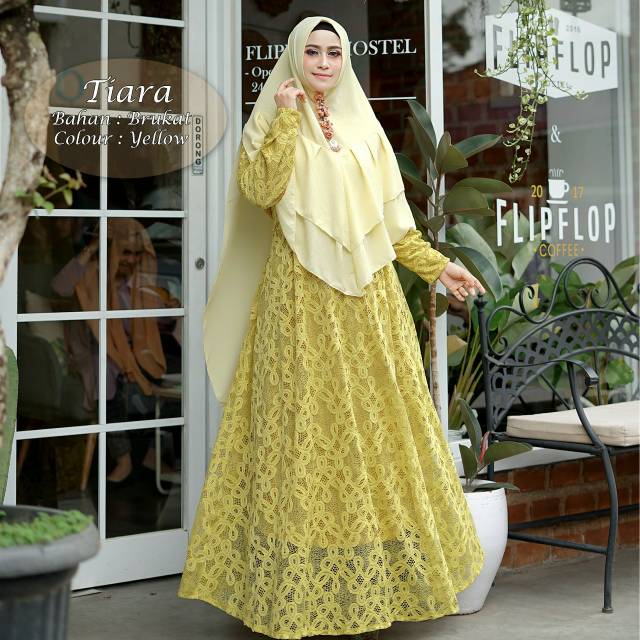GAMIS SYARI BRUKAT TIARA/BRUKAT IMPORT