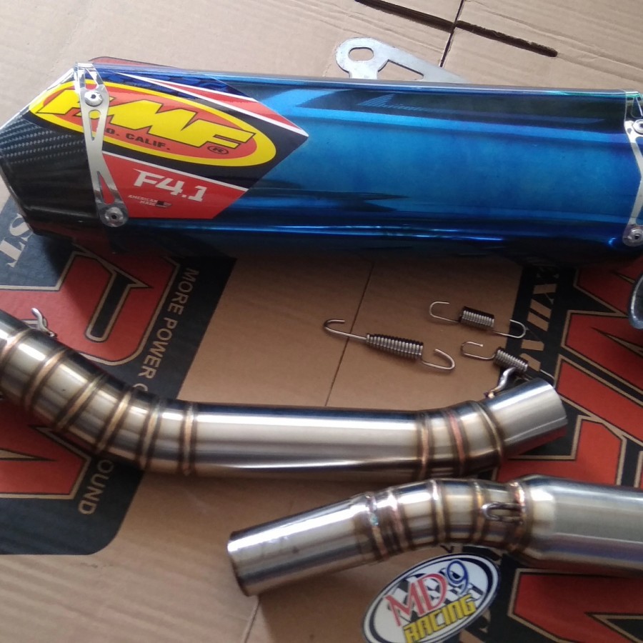 Knalpot Racing FmF F4.1 USA Super copy KLX150 CRF150 Standar