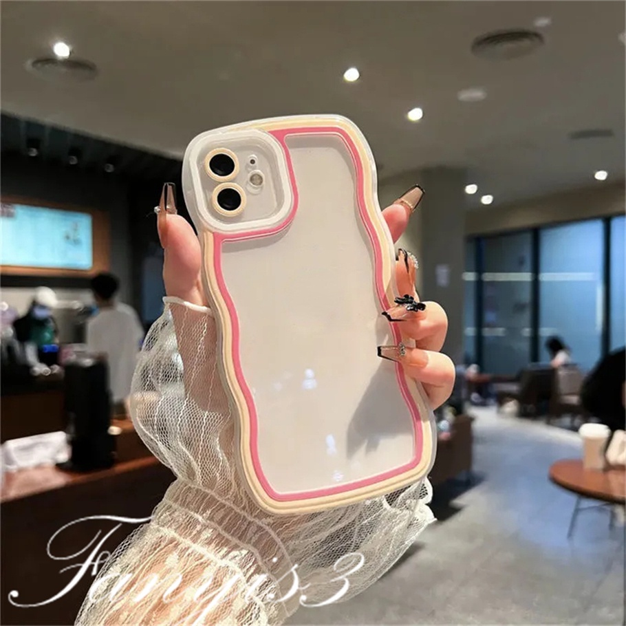 Redmi 12C A1 10C 10A 10 9 9A 9C 9T Note 11 Pro+ 11s 11 10s 10 9s 9 8 Pro Poco X4Pro X3 Pro X3NFC M4 Mi 11 Lite 10TPro Soft Case TPU Motif Pelangi Untuk