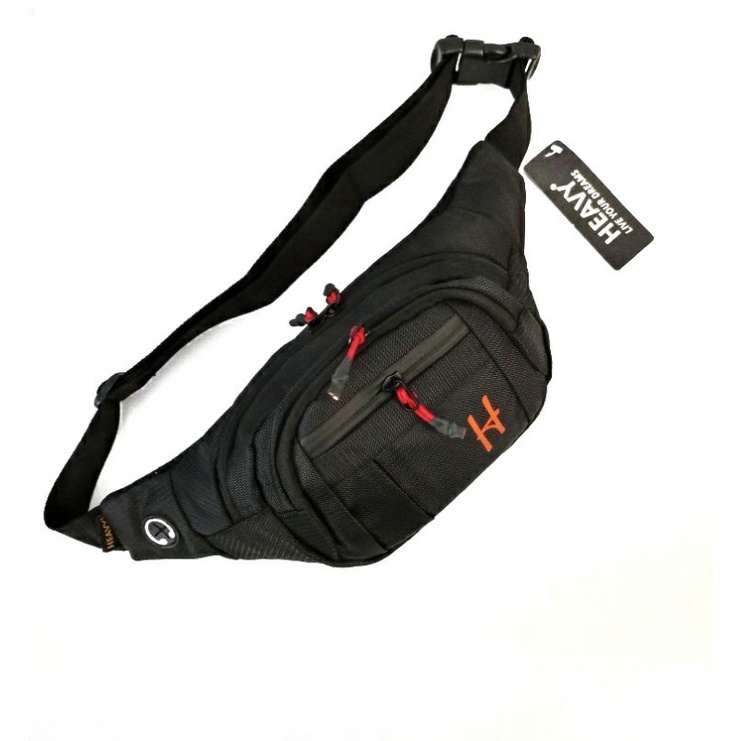 Heavy - Tas Pinggang Pria Premium - Waistbag Heavy - Tas Waistbag Cowok