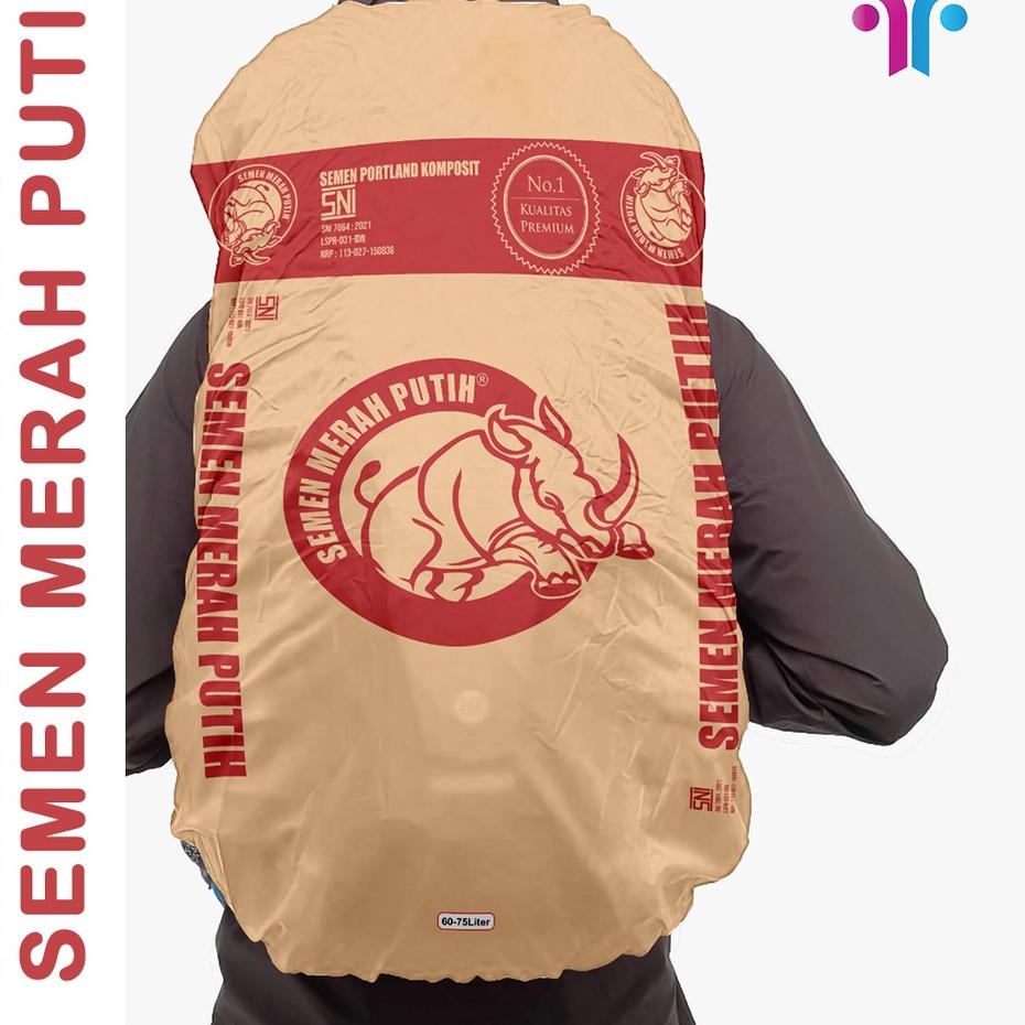 [PRODUK 8ZMT9] Rain Cover RTG Sarung Tas Gunung Travelling Premium Motif Unisex Pria Wanita Waterpro