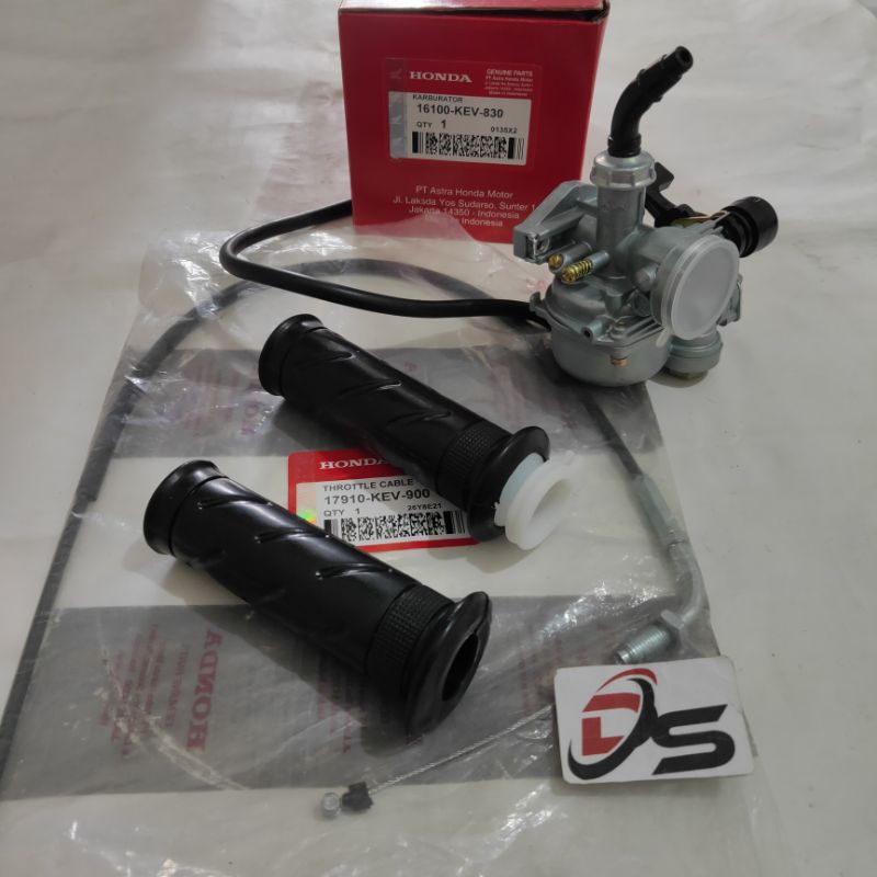 karburator set kabel gas handrip Supra Supra x Supra fit gran lagenda Astra (kev)