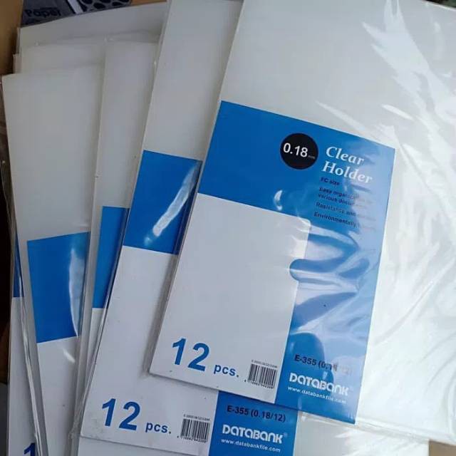 

Map L/clear holder A4 dan F4 1 pack