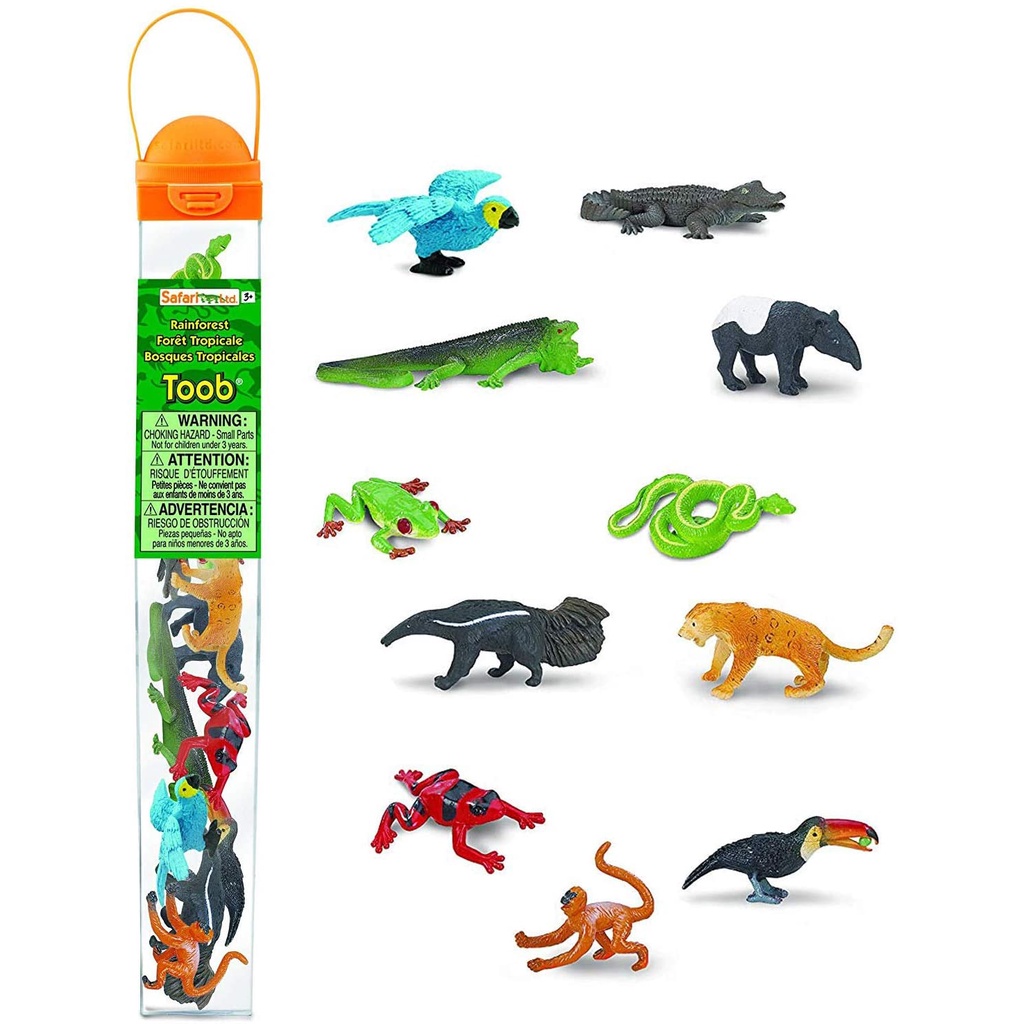 Safari Ltd. - Rainforest Toobs