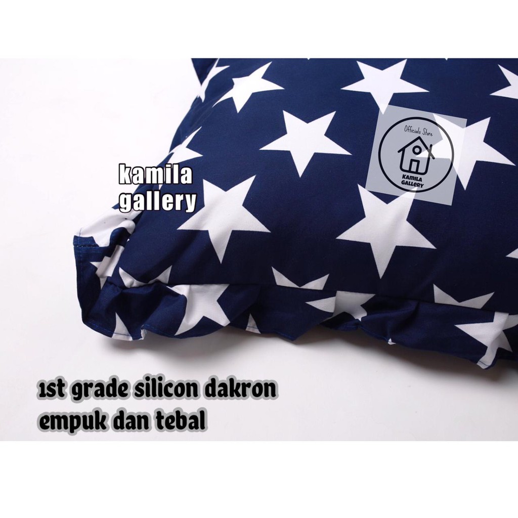 [cod] bantal cinta jumbo ukuran 100x50 empuk dan tebal full silicon berat 1000gr