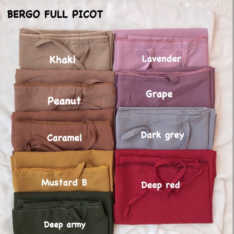 BERGO FULL PICOT (HANA BERGO)