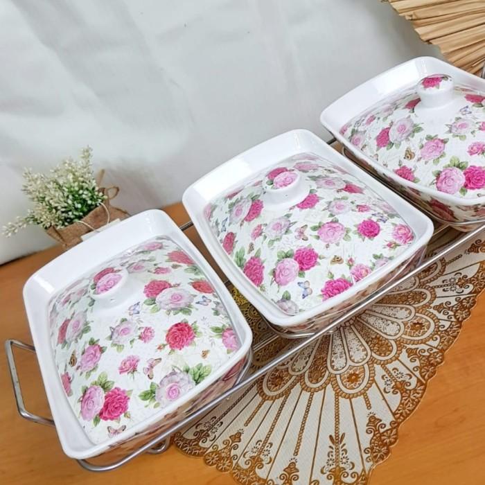 Nampan Wadah Prasmanan Capodimonte Shabby