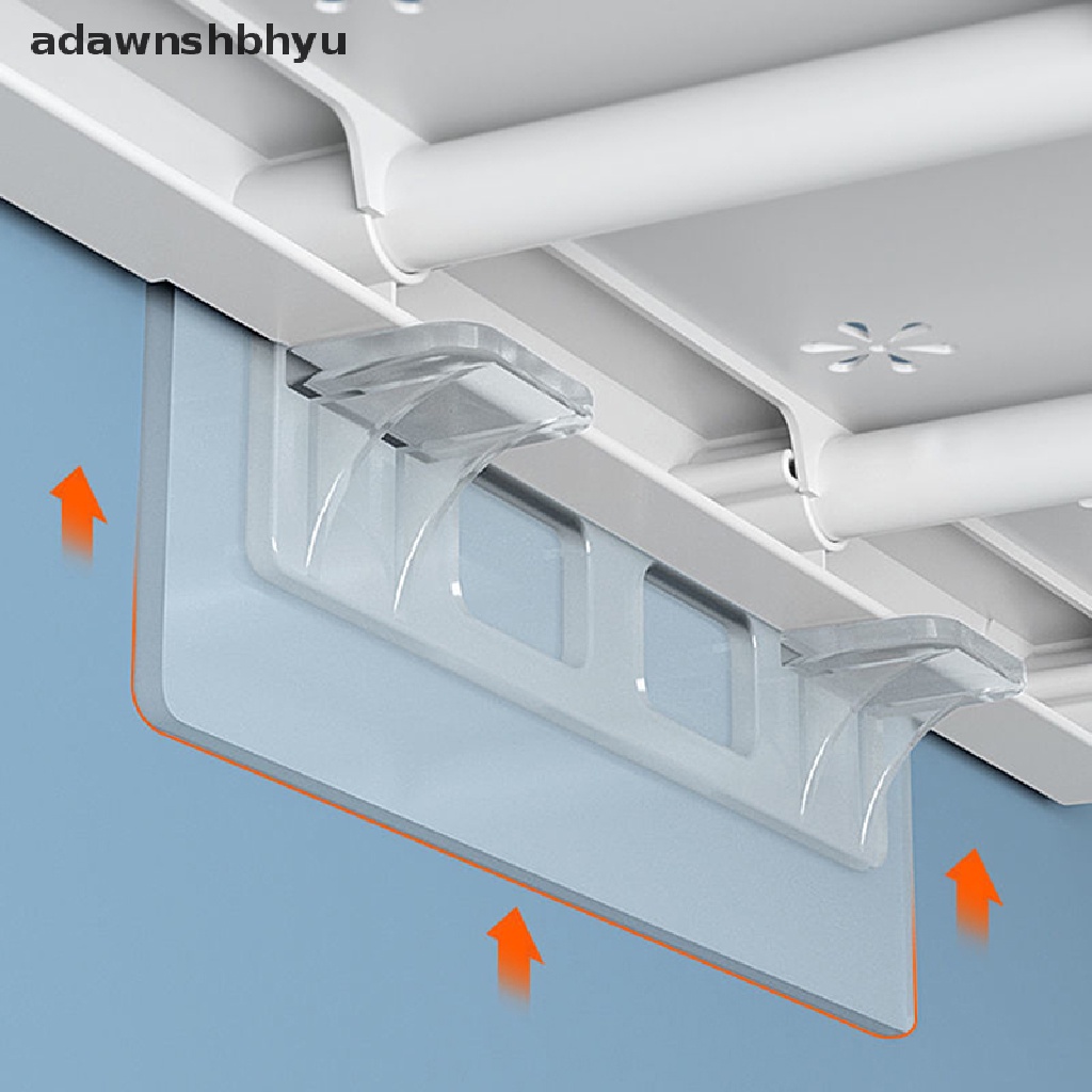 [adawnshbhyu] 1pc Perekat Penyangga Rak Pasak Lemari Kabinet Shelf Support Clips Gantungan Dinding