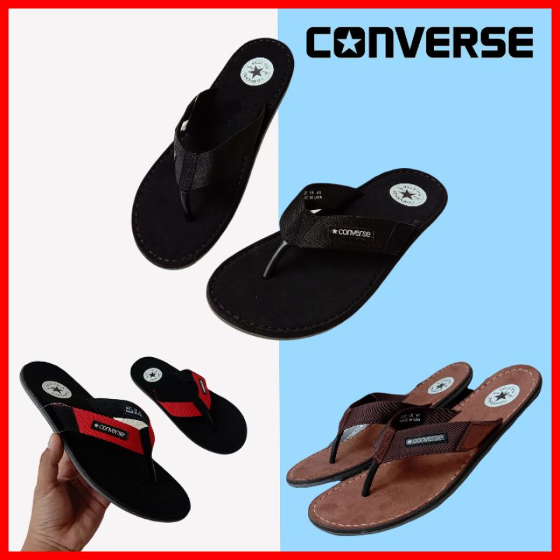 SANDAL JEPIT CONVERSE_PRIA KASUAL / SENDAL COWOK PROMO / SANDAL DISTRO LAKI-LAKI