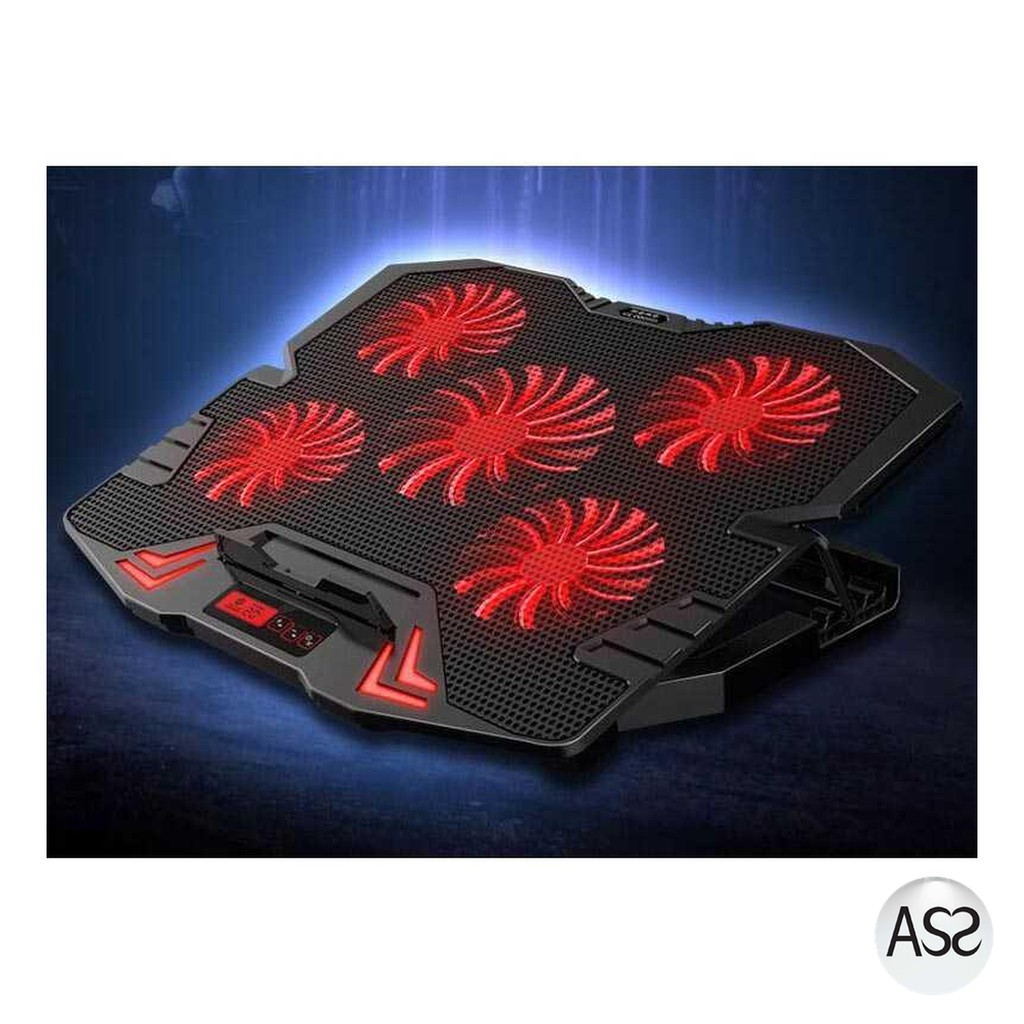 ASS Shop - NAJU ICE FAN Cooling Pad Laptop 5 Kipas - K5