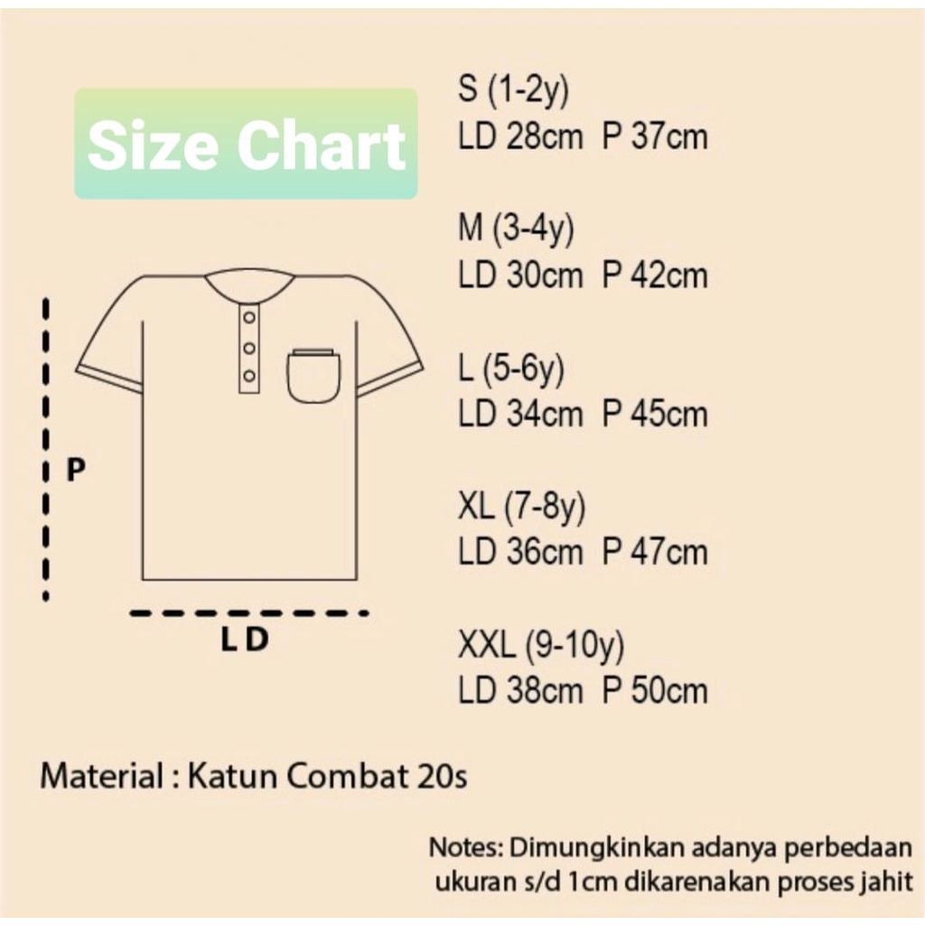 SHANKARA BASIC TEE || Kaos Polos Anak Premium Murah