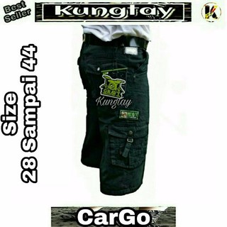 Celana Pria Size 39 40 41 42 43 44 Cargo Hitam Pendek Celana Pria Size 39 40 41 42 43 44 Cargo Hitam Pendek