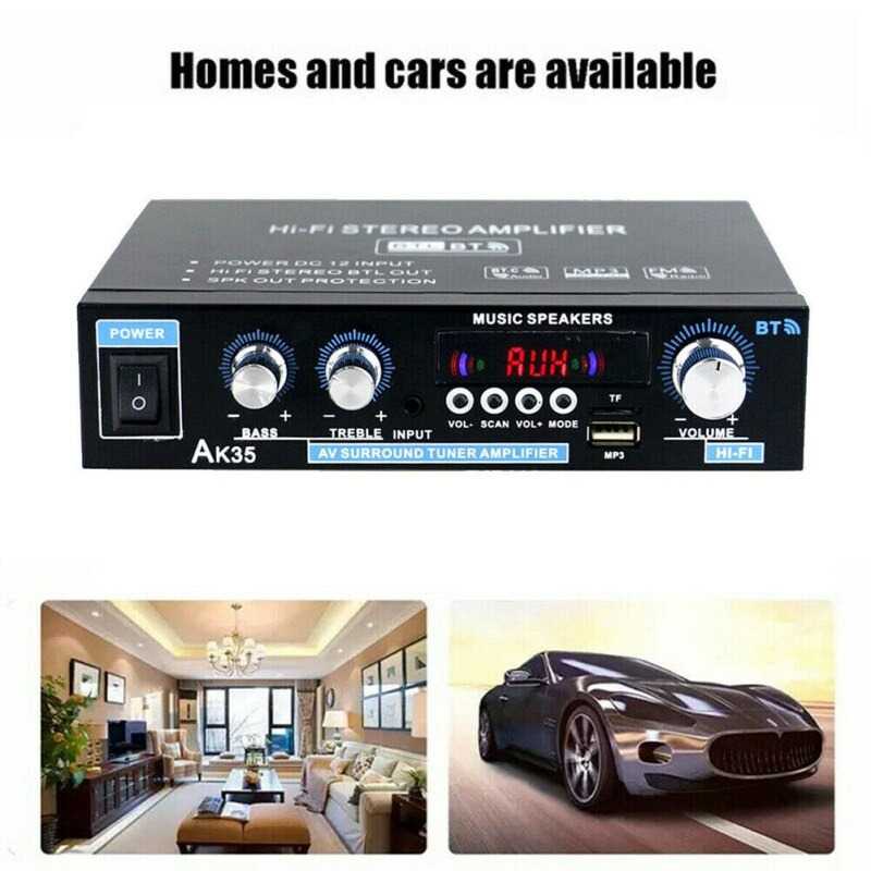 Zhengying Audio Bluetooth Amplifier HiFi Stereo 2 Channel - AK35