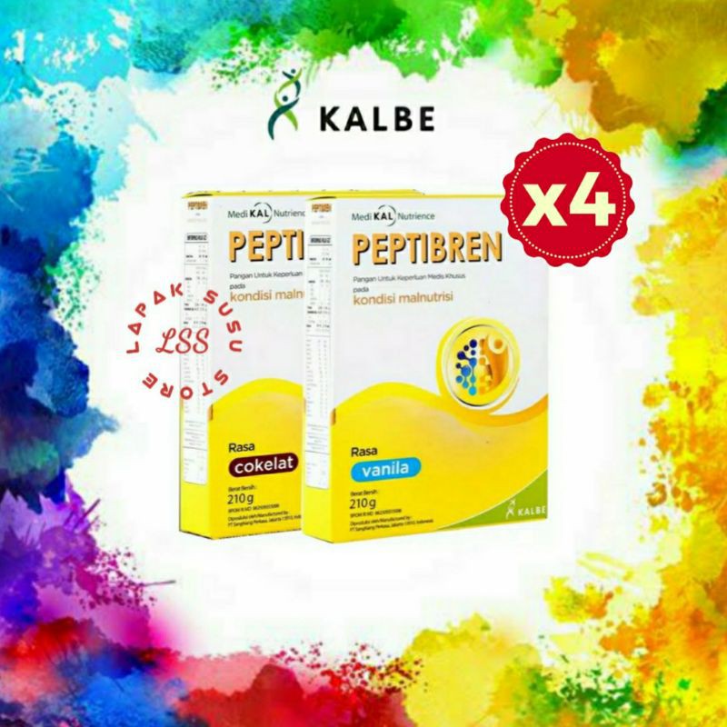 

BgKr 4 Box - Peptibren VANILA Kacang Hijau 195gr