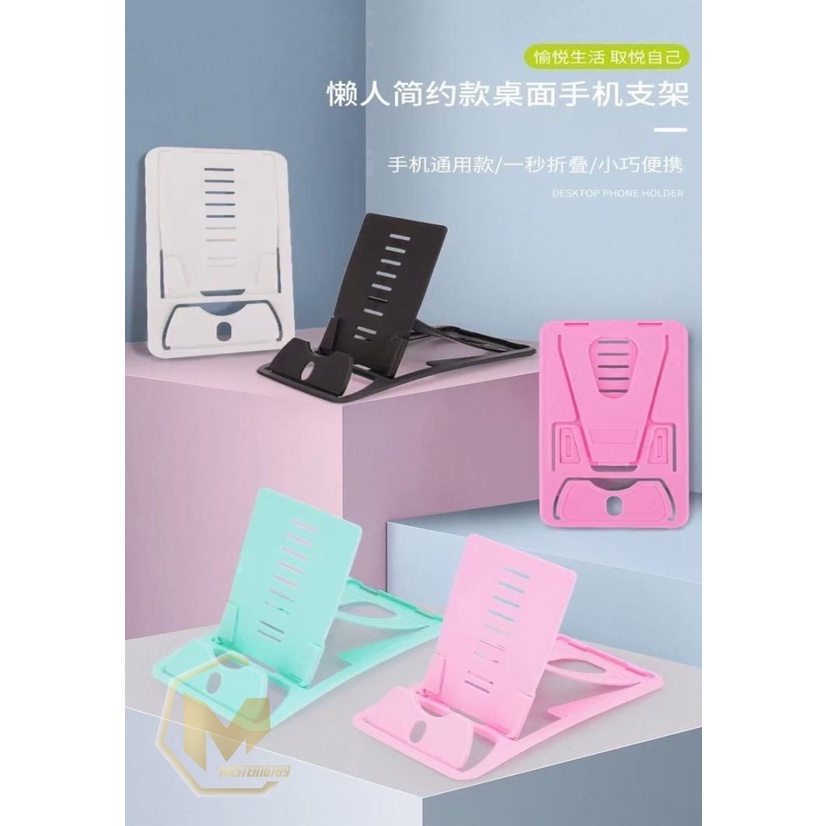 RT40 CARD STANDING PHONE HANDPHONE HOLDER STAND PLASTIK UNIVERSAL MA2442