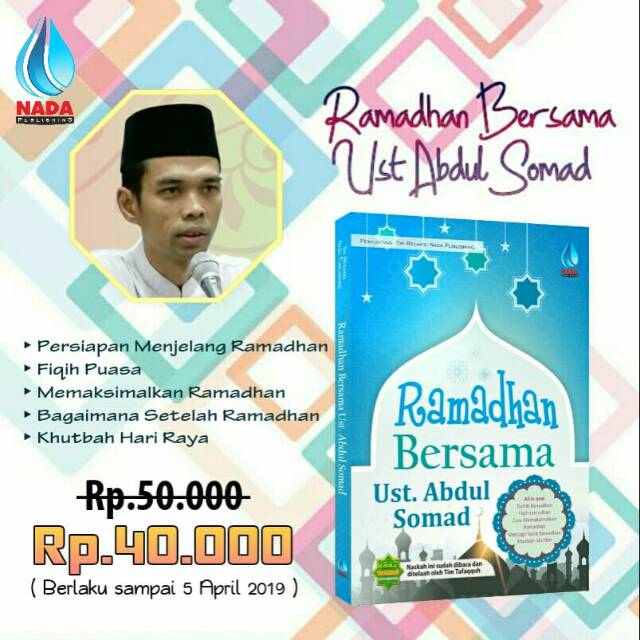 Buku Ramadhan Bersama Ustadz Abdul Somad Shopee Indonesia