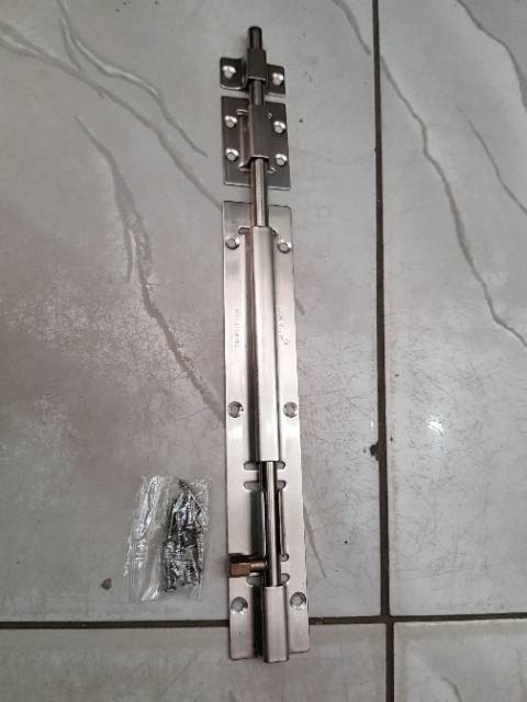 Selot / grendel pintu stainless 12in 30cm