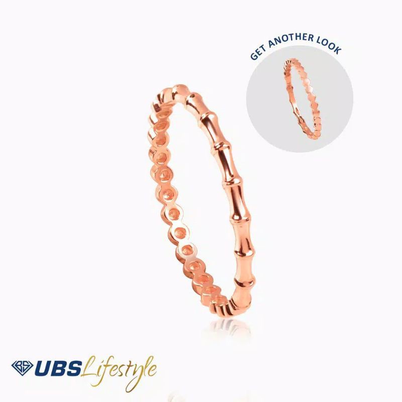 CINCIN EMAS UBS TWO WAY LOOKS - ROSE GOLD 750 - CC70476