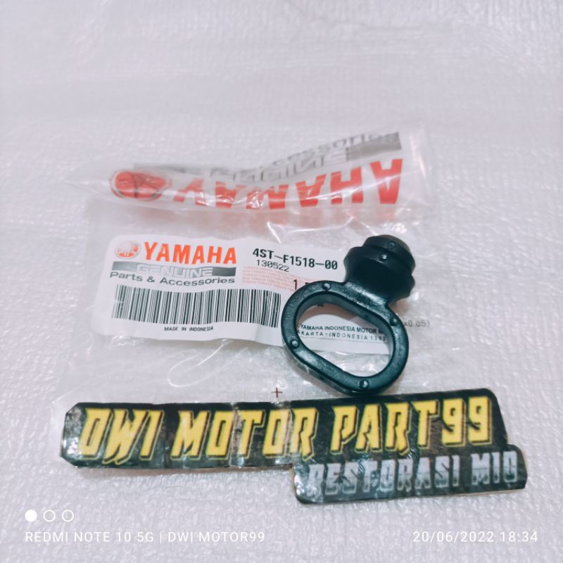 KARET GROMET KABEL SPIDO DI SPAKBOR DEPAN 4ST NOUVO LELE GEAR 125 ORIGINAL YAMAHA