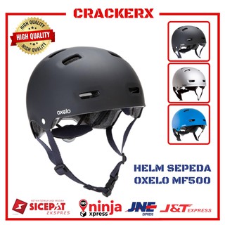 Helm Sepatu Roda Helm Skuter Helm Skateboard Inlineskate Mf500 Original Oxelo Hitam Shopee Indonesia