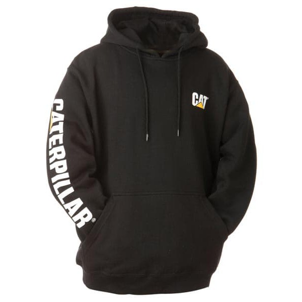 JAKET HOODIE SWEATER DISTRO CATERPILLAR CAT DIESEL POWER HITAM,hodie pria,cewek