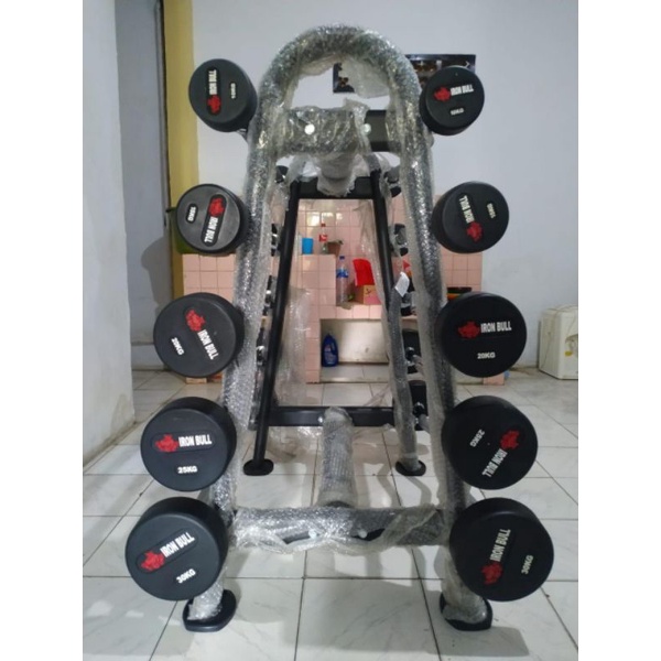ALAT ANGKAT BEBAN / DUMBLE RACK ALAT FITNESS