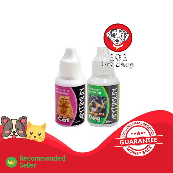 antimun 30ml obat anti muntah untuk kucing &amp; anjing