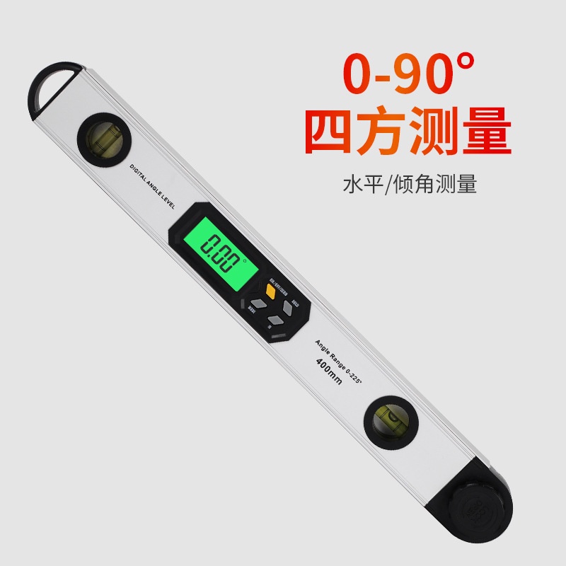 Digital Inclinometer Waterpass Digital Level 360 Degree 400mm Magnetic