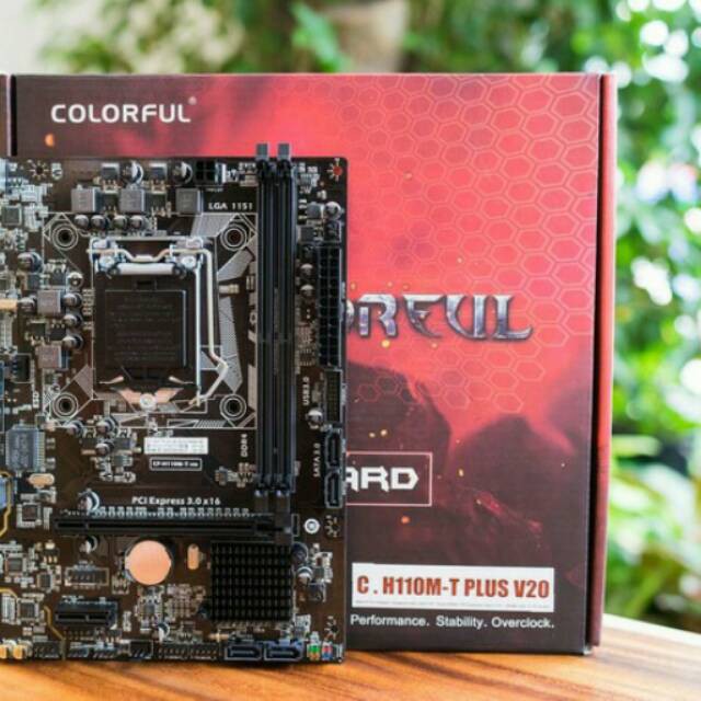 MOTHERBOARD COLORFUL H110M-T LGA 1151