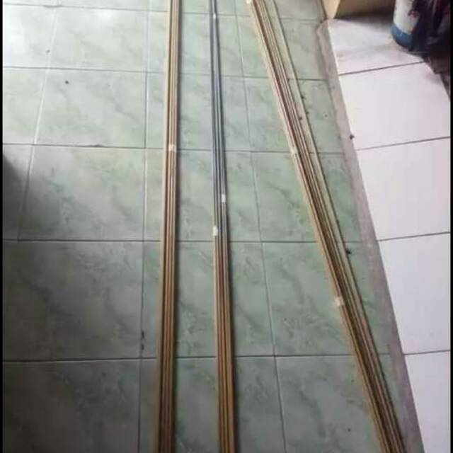 Karbon sutet sudah diserut/bubut bahan joran custom