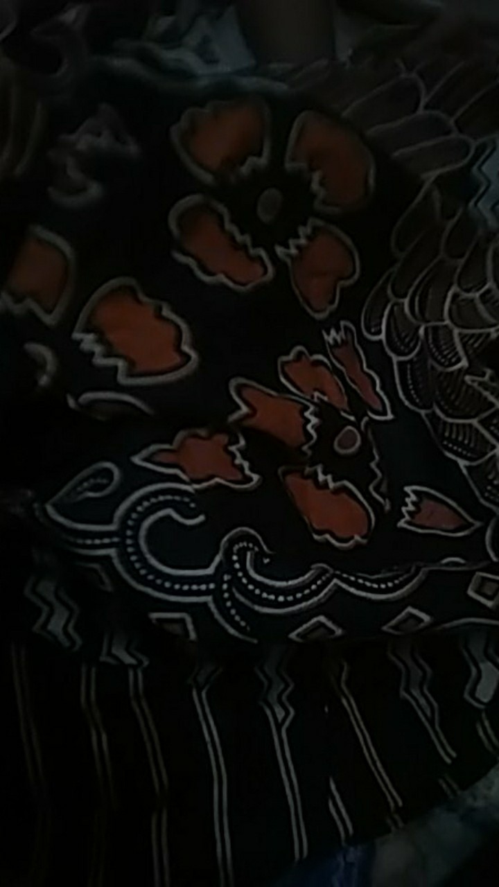 Batik Couple Keluarga Sania Ruffle Ori Ndoro Jowi Dnt Motif Garuda