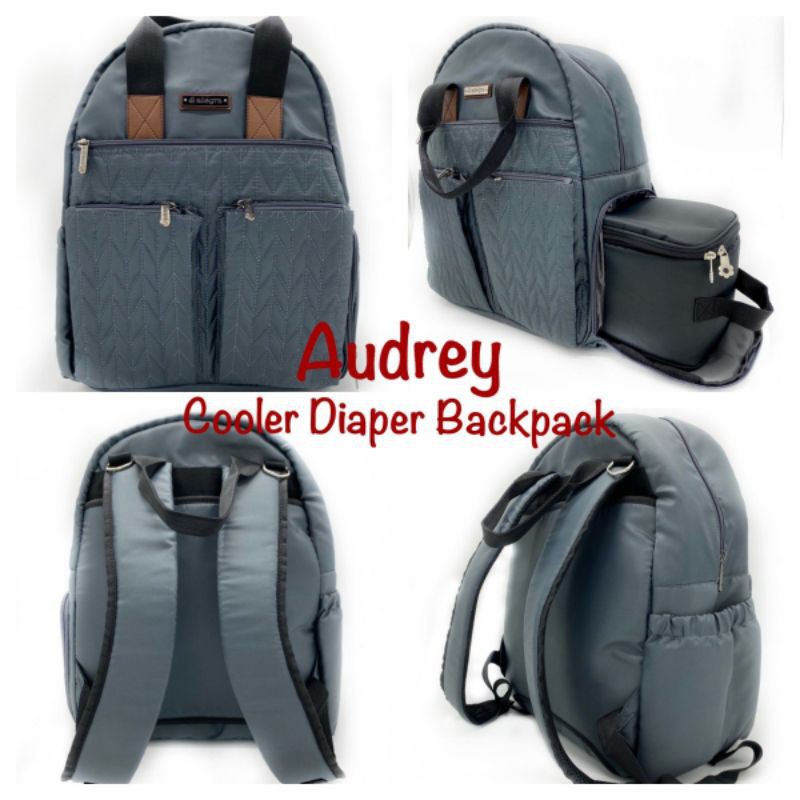 ALLEGRA - ALLEGRA ABEL AUDREY AMELIA COOLER DIAPER BAG BACKPACK TAS ASI / BAYI ANAK