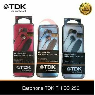 Earphone TDK TH EC 250