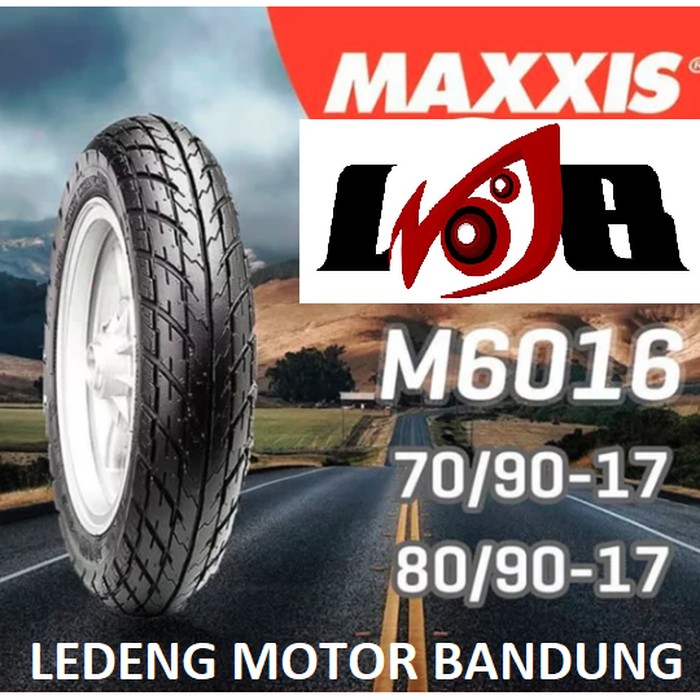 Maxxis 70/90-17 M6016 Tubetype Pakai Ban Dalam Motor Bebek