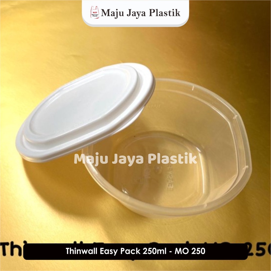 Jual (25 PCS) DESSERT CUP + TUTUP PUTIH 250 ML / MANGKOK SALAD/Cup