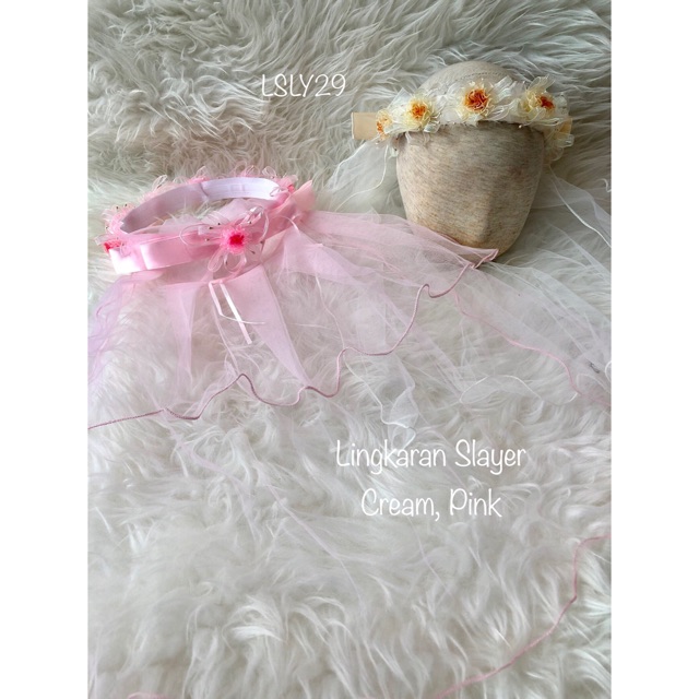 Bando Veil Anak Mahkota Bunga Pengapit LSLY29