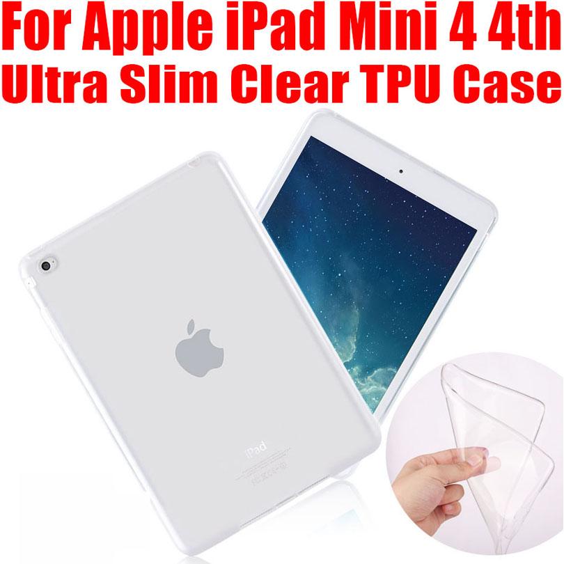 Jelly Transparan Case iPad mini 4 retina Back Cover Soft Protection