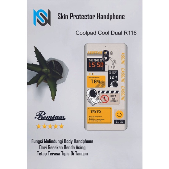 2pcs Garskin HP Coolpad Cool Dual R116 Motif LL - Custom motif via chat