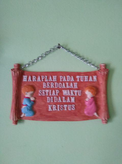 Hiasan Dinding Berdoalah Setiap Waktu