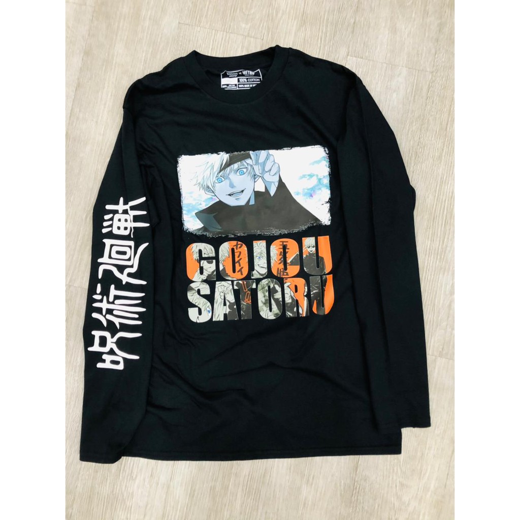 Longsleeve Gojo satoru Prodigy Anime Manga Jujutsu Kaisen